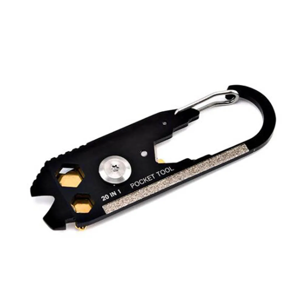 

20-In-1 Multifunctional Tool Mini Bottle Opener Wrench Camping Survival Gear Outdoor For Men