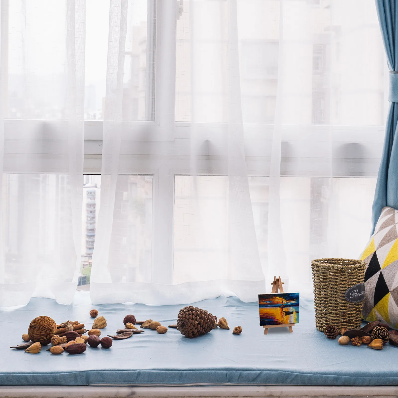 

Набор из 12 заготовок холстов 5x5 см на профессиональных деревянных подрамниках для рисования маслом, рисования от руки, DIY-проектов, творчества и снятия стресса