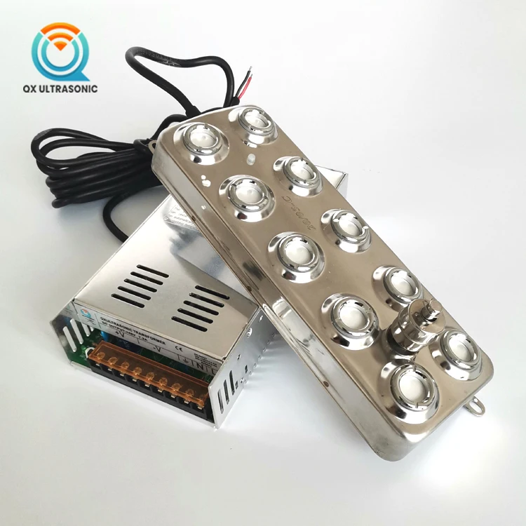 Ultrasonic Atomizer Industrial Humidifier Fog Machine Parts 5Kg/H Ultrasonic Mist Maker Fogger 10  With Power