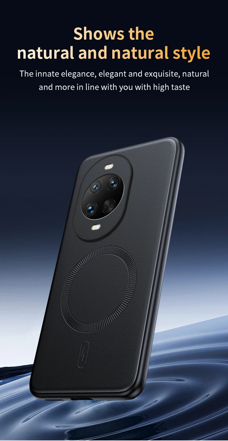 Für Huawei Nova 14 Ultra Hülle Magnetische Leder-Schutzhülle Hochwertige Anti-Fingerabdruck Rutschfeste PC+TPU – Detail 13