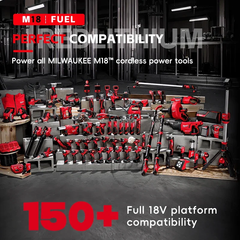 Originální baterie Milwaukee, M18, M18B6 6,0 Ah 6000 mAH Nabíječka M12-18FC, 48-11-1860 48-11-1850 Dobíjecí baterie Milwaukee M18 - náhled 6