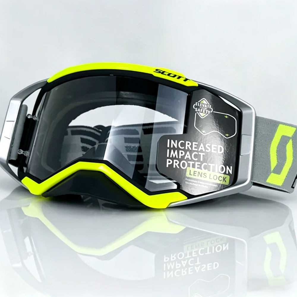 AliExpress Windproof protective Motorcross Glasses Safety HD Lenses Racing Off Road Motorcycle Goggles Outdoor Cycling Glasses for Men