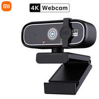 Xiaomi 1080P Camera 4K 2K Full HD Webcam Microphone USB Web Camera For Auto Focus PC Laptop Universal Video Shooting Camera