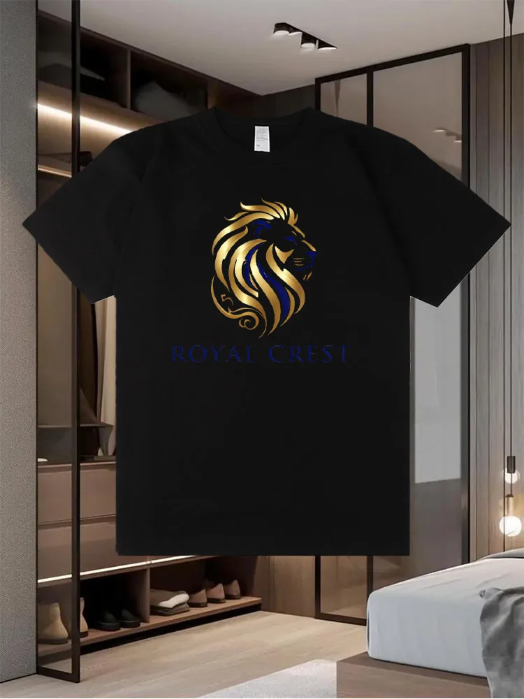 

2025 Summer Best - Selling Men's Pure - Cotton T - Shirts in a Cool and Tough Style Trendy Short - Sleeve Tops