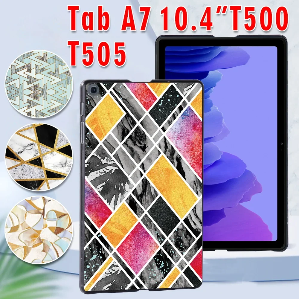 

Lightweight Hard Shell Case Cover Fit Samsung Galaxy Tab A7 10.4 2020 T500 T505 Tablet Multicolor Protector Cove SM-T505 SM-T500