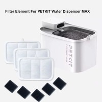 6 Filters and 5 Sponges Pack for 3L PETKIT EVERSWEET MAX Water Dispenser Cat Fountain Accessories Replacement