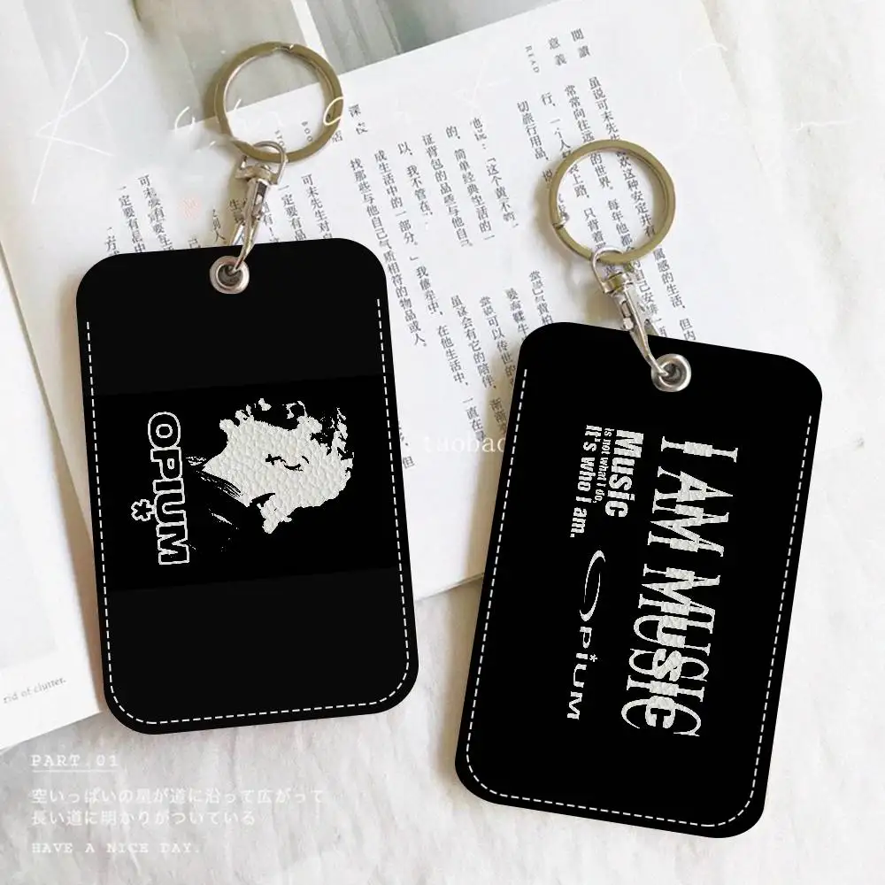 

O-Opium Rap Playboi Carti Access & Meal держатель для карт брелок кредитный ID банковская карта защитный чехол брелок кулон мода