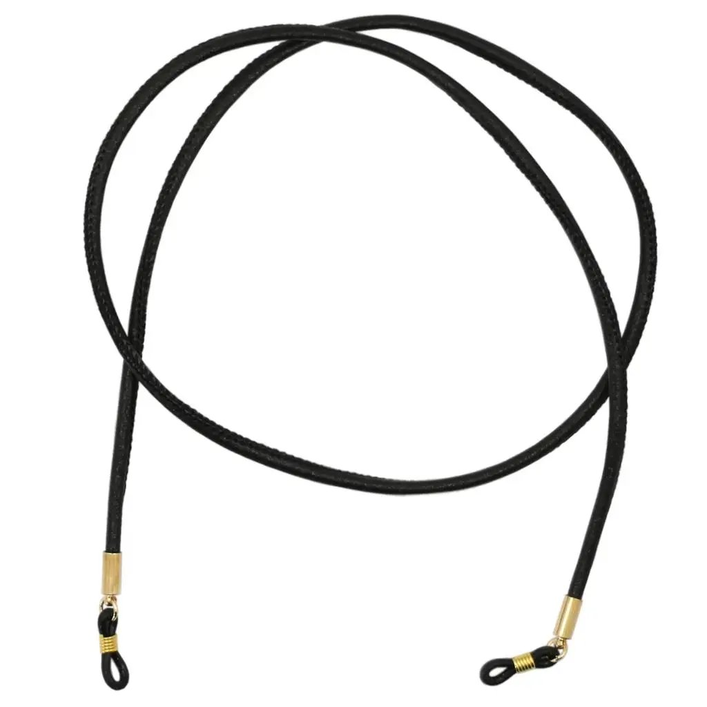 Sunglasses Cord Retainer Eyeglasses Chain Holder PU Leather Spectacles Lanyard for Men Women Glasses Accessory for Sport Travel