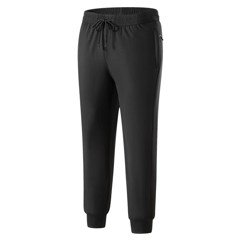 Fleece Padded Men Loose Straight Pant Warm Casual New Spring Autumn Classic Thick Fashion Trouser Sport Active Jogger Sweatpants
