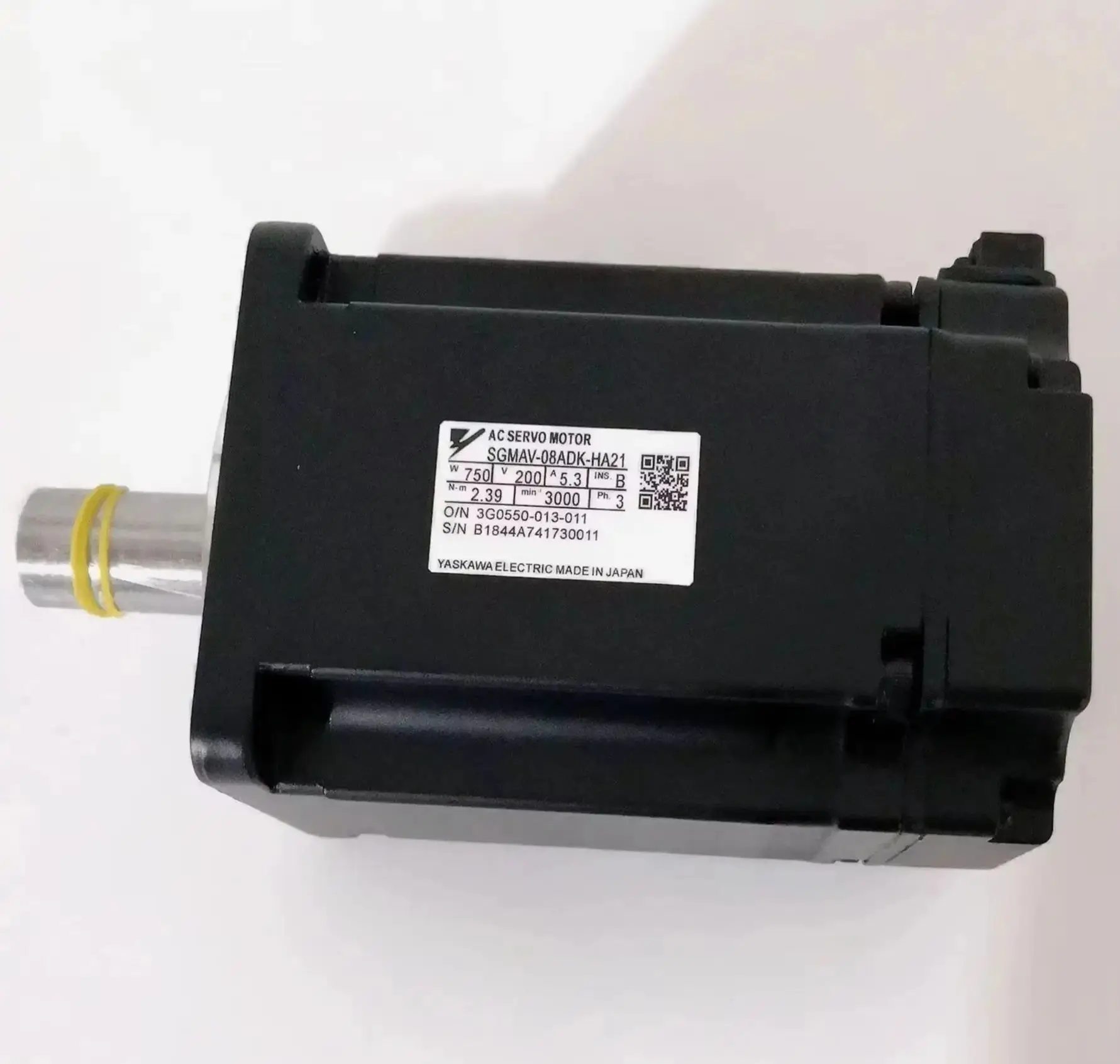Servo motor SGMAV-08ADK-HA21 Brand new Fast shipping 1-year warranty，SGMAV 08ADK HA21，In Stock