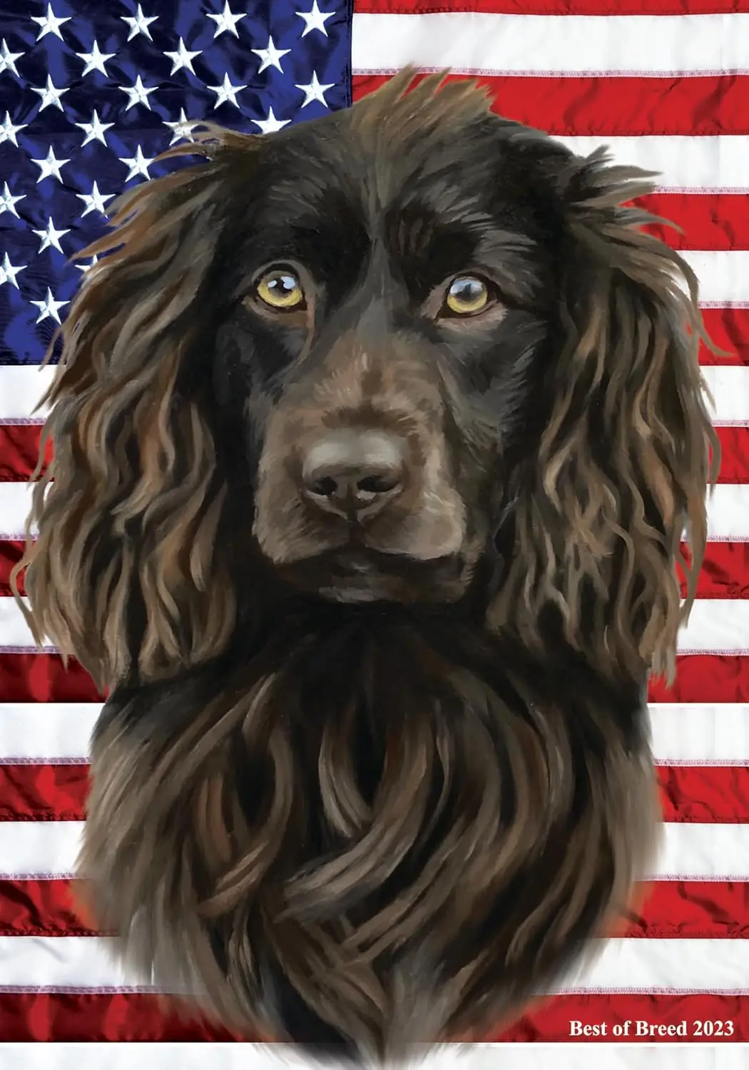 Boykin Spaniel - Best of Breed All-American III Garden Flag