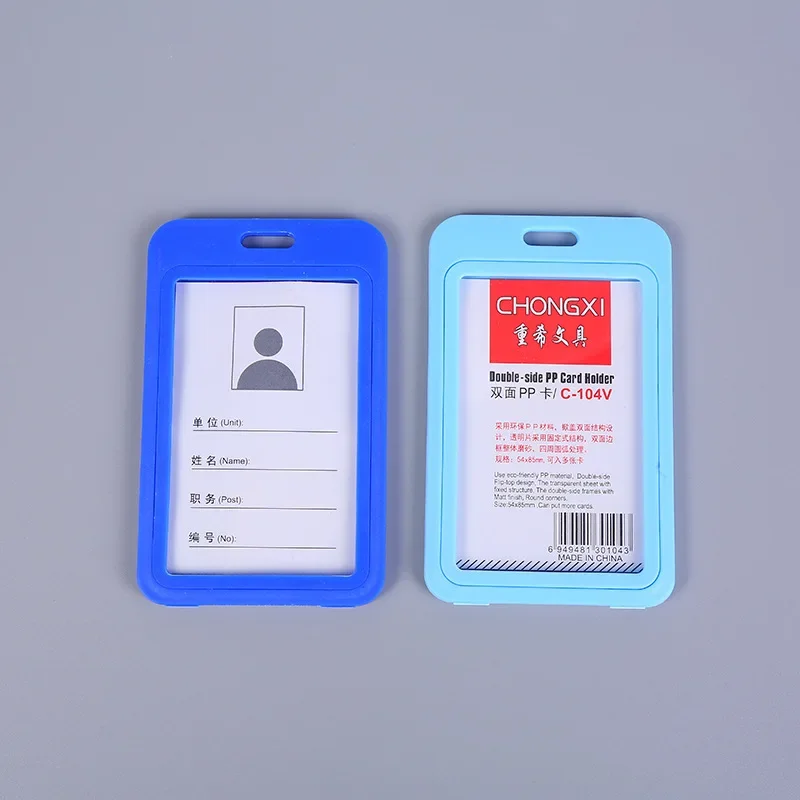 

Candy Color Office Staff Card Cover Case Protect Sleeve Credit Id Card Badge Bag Girl Student Id Name Bus Card Holder Case