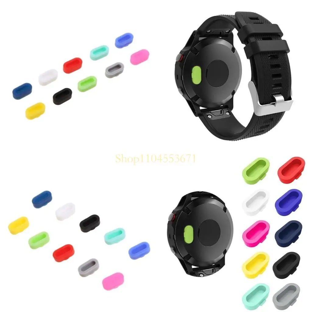 Best Seller for for Fenix 5S 5 5X 935 Durable Soft Charging Port Dust Plug Smartwatch Accessory 10pcs