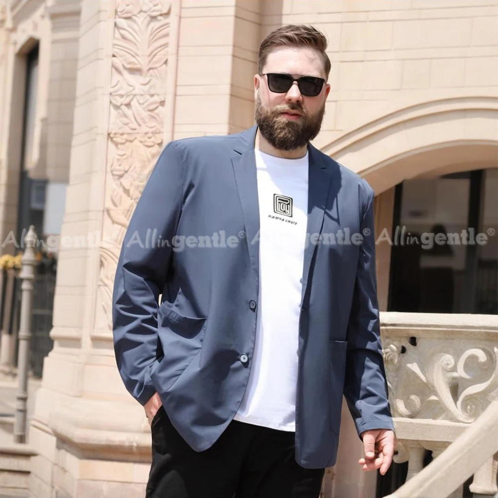 

Big Men Jackets for Casual Blazer For Men Business Office Slim Fit Notched Single-Breasted Men's Suits Blazer Big and Tall