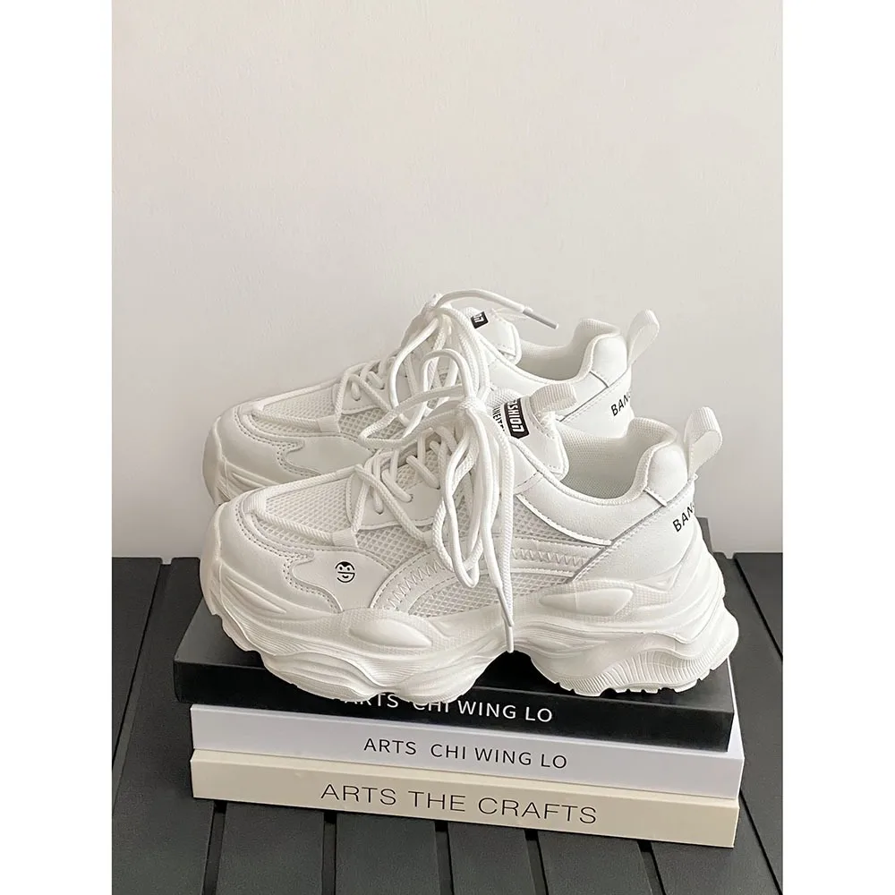 2024 Spring New Women Thick Sole Sports Outdoor Shoes Breathable Women Casual Shoes Lightweight/Comfortable Women Shoes 24-183