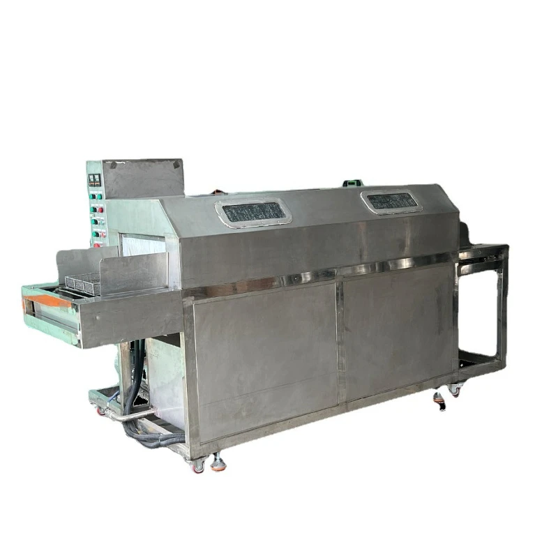 - Fully automatic through-type high-pressure spray cleaning machine, fruit and vegetable delivery cleaning equipment -