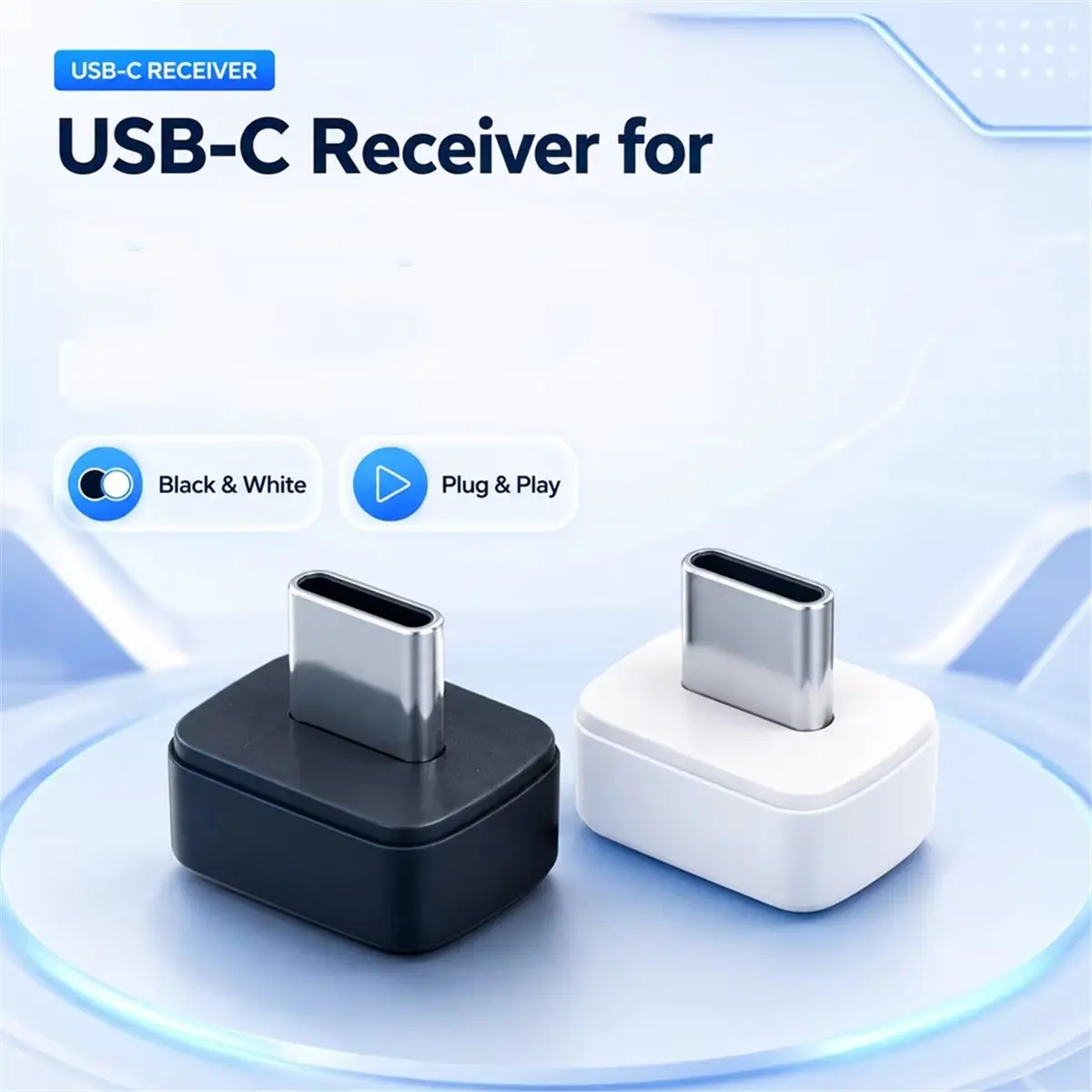 USB-C Receiver for Bolt MX Keys K860 for Keys Mouse MX Master 3S MX Anywhere 3 Wireless Adapter A