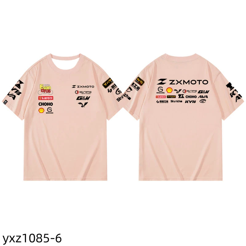 2026 Family Matching ZXMOTO Motorcycle Racing Team T Shirt Full Print Themed Jersey Quick-Dry Motorcycle Racing Fans Tee