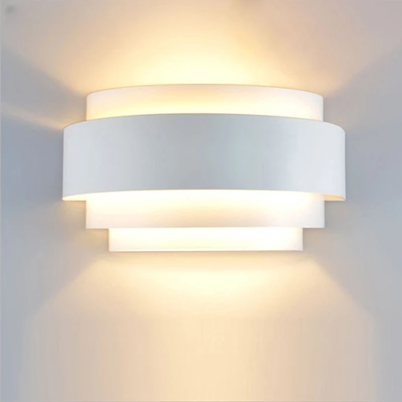 

Modern Minimalist Snail Bedroom Kitchen Dinning Room Wall Light Creative Shaped LED Living Room Corridor Stair Wall Sconce Lamp