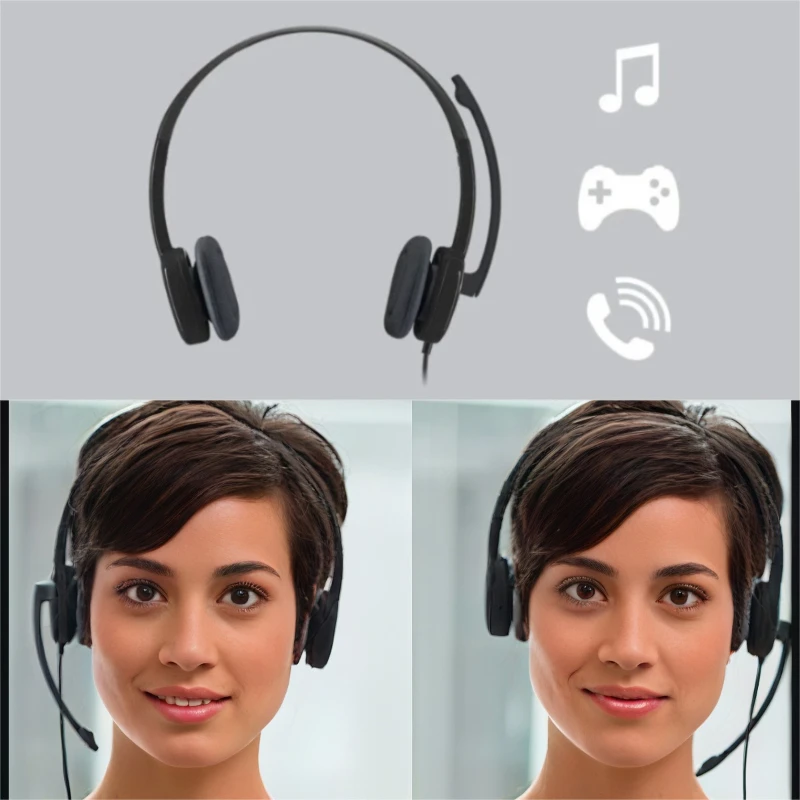 Il mouse da gioco Logitech G402 è l'accoppiamento perfetto con le cuffie audio H151 Premium, rende una scelta ideale per i giocatori.