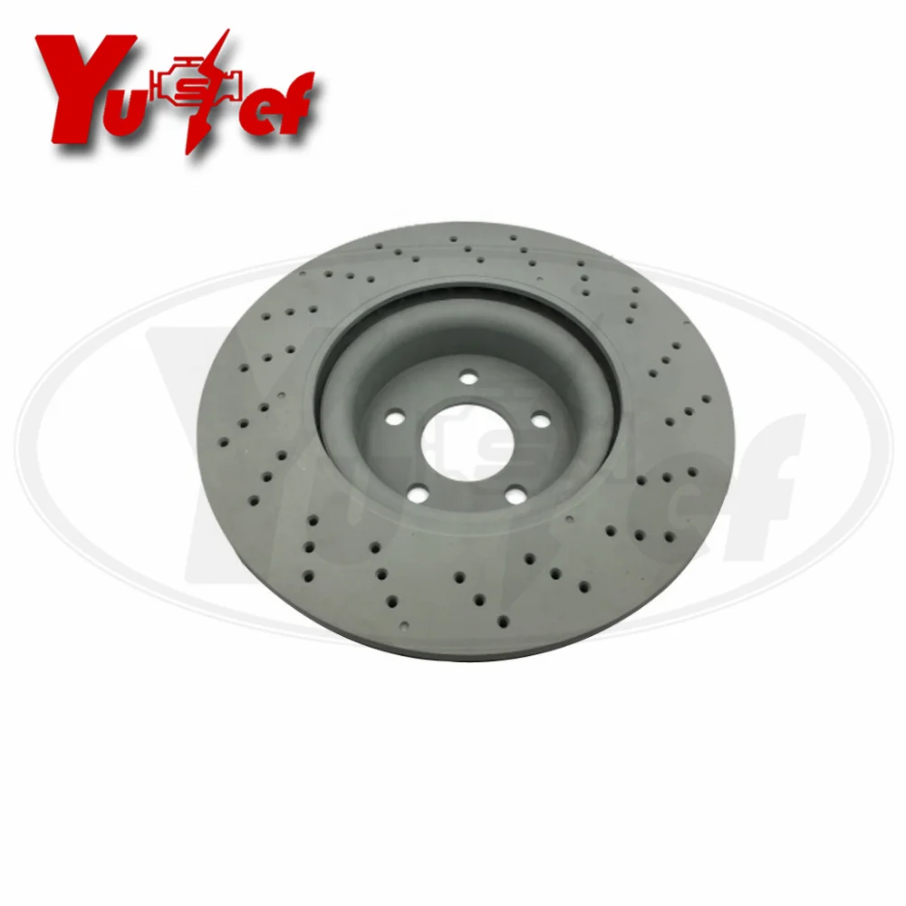 A pair Front Brake Disc Rotor 221 421 17 12 Fits For MB S-CALSS W221 2214211712