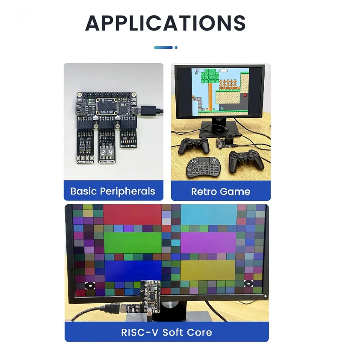 Tang Primer 25K GOWIN GW5A RISCV FPGA geliştirme kurulu PMOD SDRAM