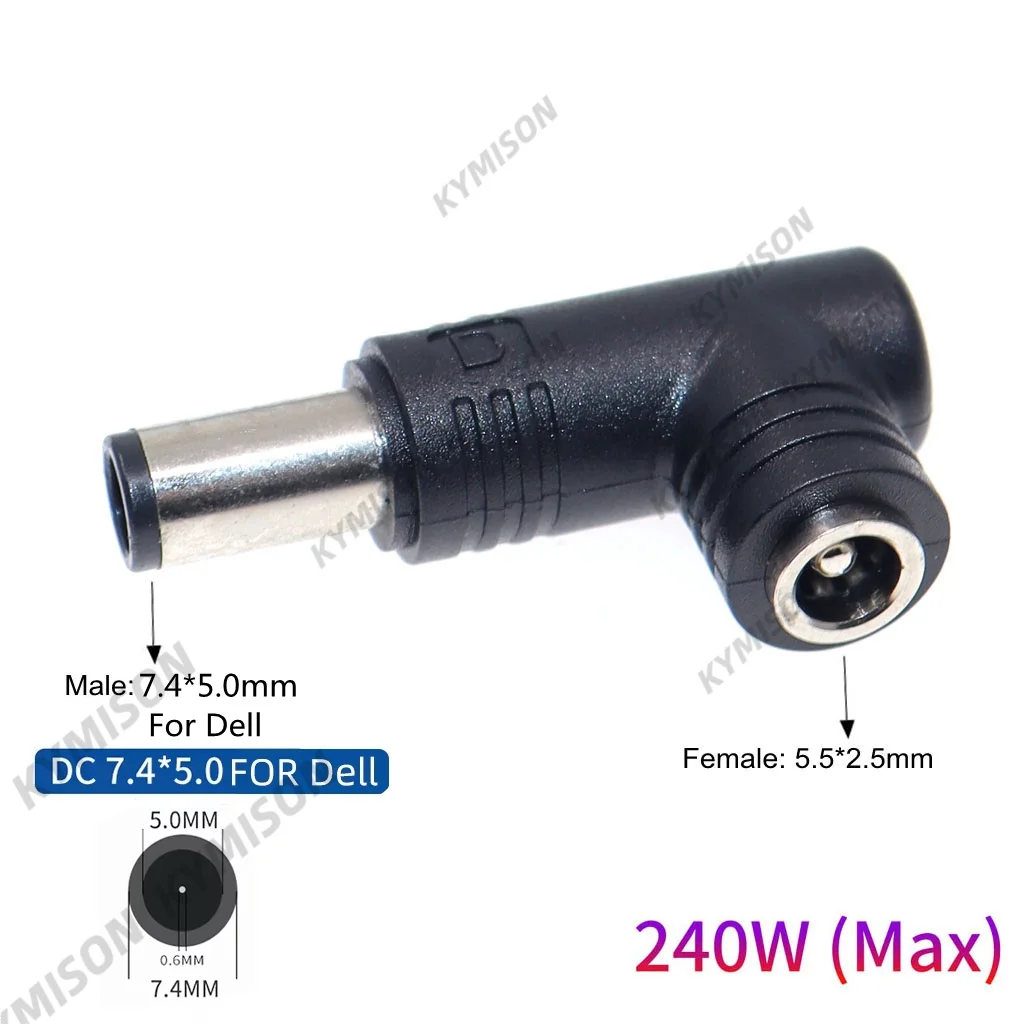 5.5x2.5mm kobieta Jack uniwersalny zasilacz Dc złącze wtykowe do 180W 230W uniwersalna ładowarka do laptopa Lenovo Hp Asus — zdjęcie 6