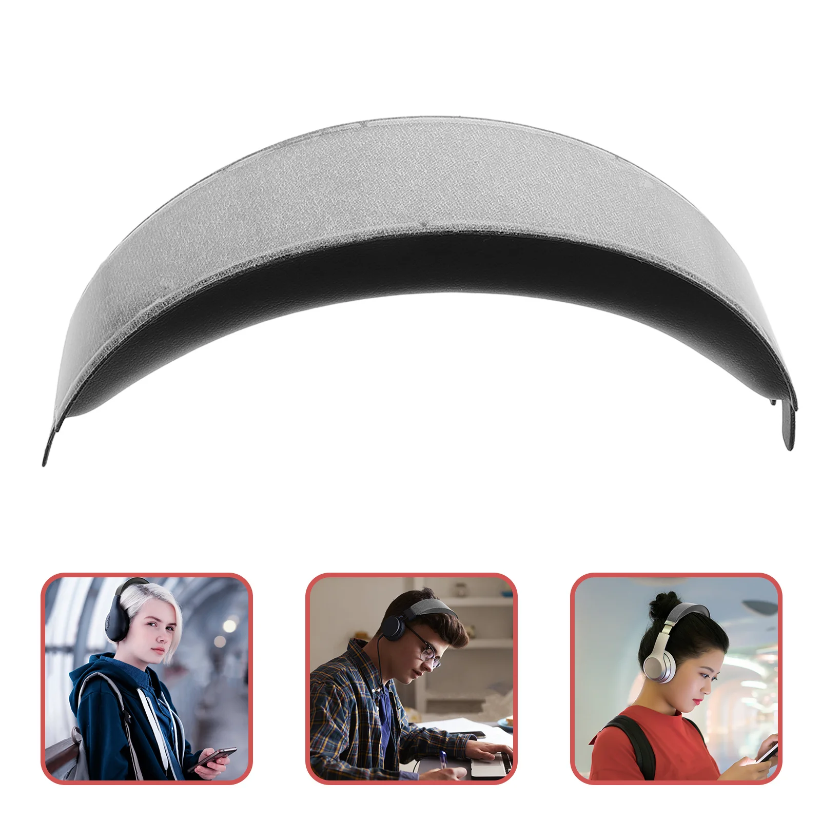 

Replacement Headband Cushion Cover Compatible Headphones Protective Headset Headband Sleeve