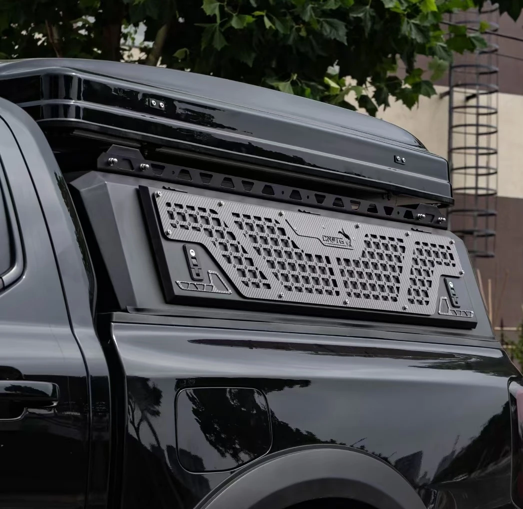 

KQX High Quality 4X4 off Road Pickup Truck Foldable Waterproof Hard Type Cargo Bed Cover Aluminum Steel Hard Truck Car Canopy