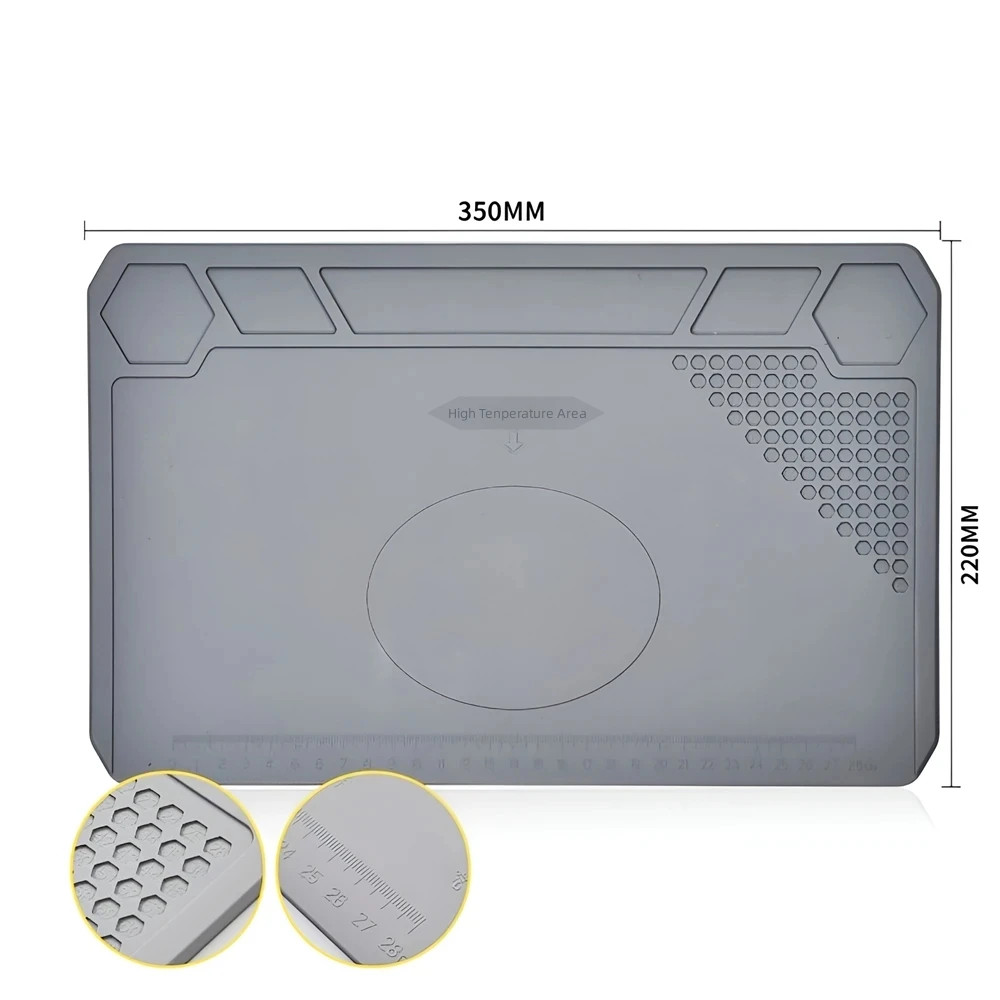 Esd Warmte-Isolatie Werkmat Hittebestendig Bga Soldeerstation Reparatie Isolatiepad Isolator Pad Onderhoudsplatform