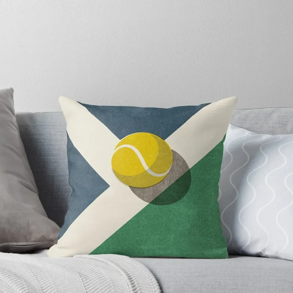 

BALLS / Tennis (Hard Court) Throw Pillow christmas pillowcases Elastic Cover For Sofa pillow