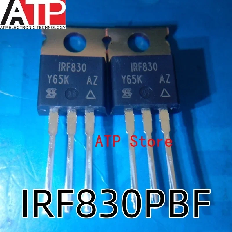 10 개/몫 100% 신규 수입 원본 IRF830 IRF830PBF IRF730 IRF730PBF IRF530 IRF530PBF TO-220 MOSFET 트랜지스터 N-CH TO220AB