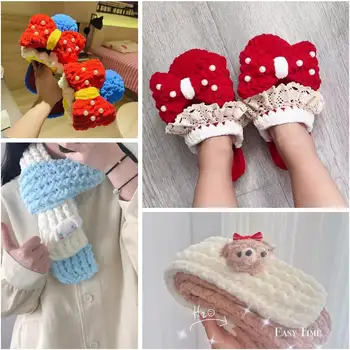 100g mléčná bavlněná příze, ručně tkaná nití č. 2, vícebarevné pletení, ruční pletení, šátek, čepice, pletací nit, příze pro panenky 10 nejlepší prodej pletací příze artknock - №7