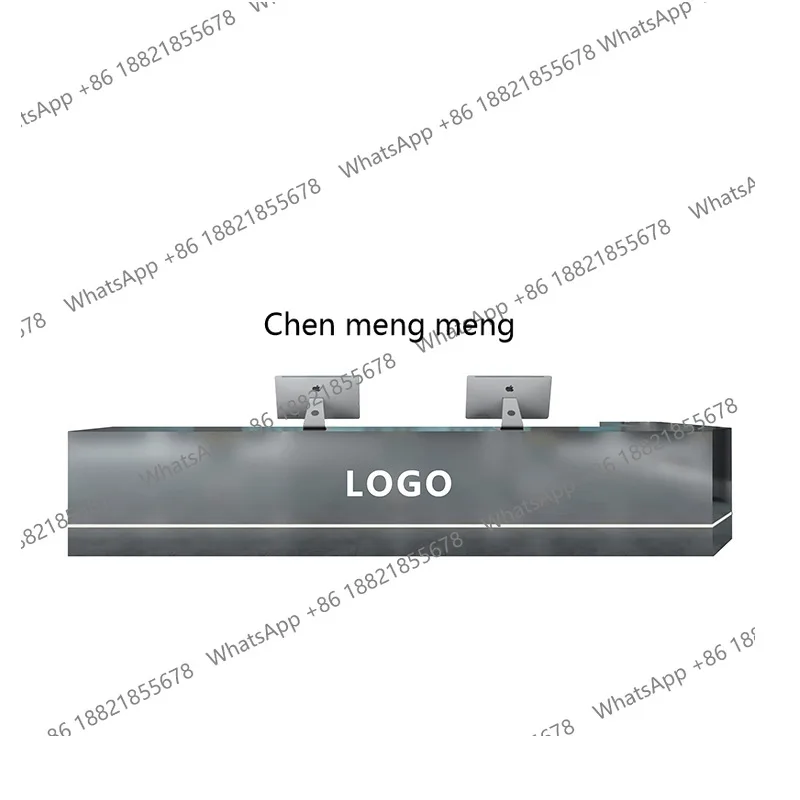 مقهى بسيط، زاوية من الفولاذ المقاوم للصدأ لصفحة الخروج للمطاعم، مكتب أمامي، طاولة بار