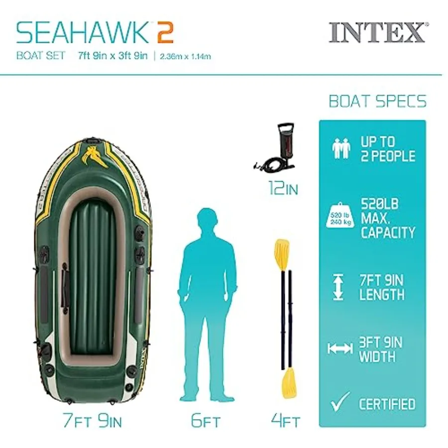 Fishing inflatable boat series: PVC material gray color includes oars high-output pump fishing rod holders and gear pouch for m
