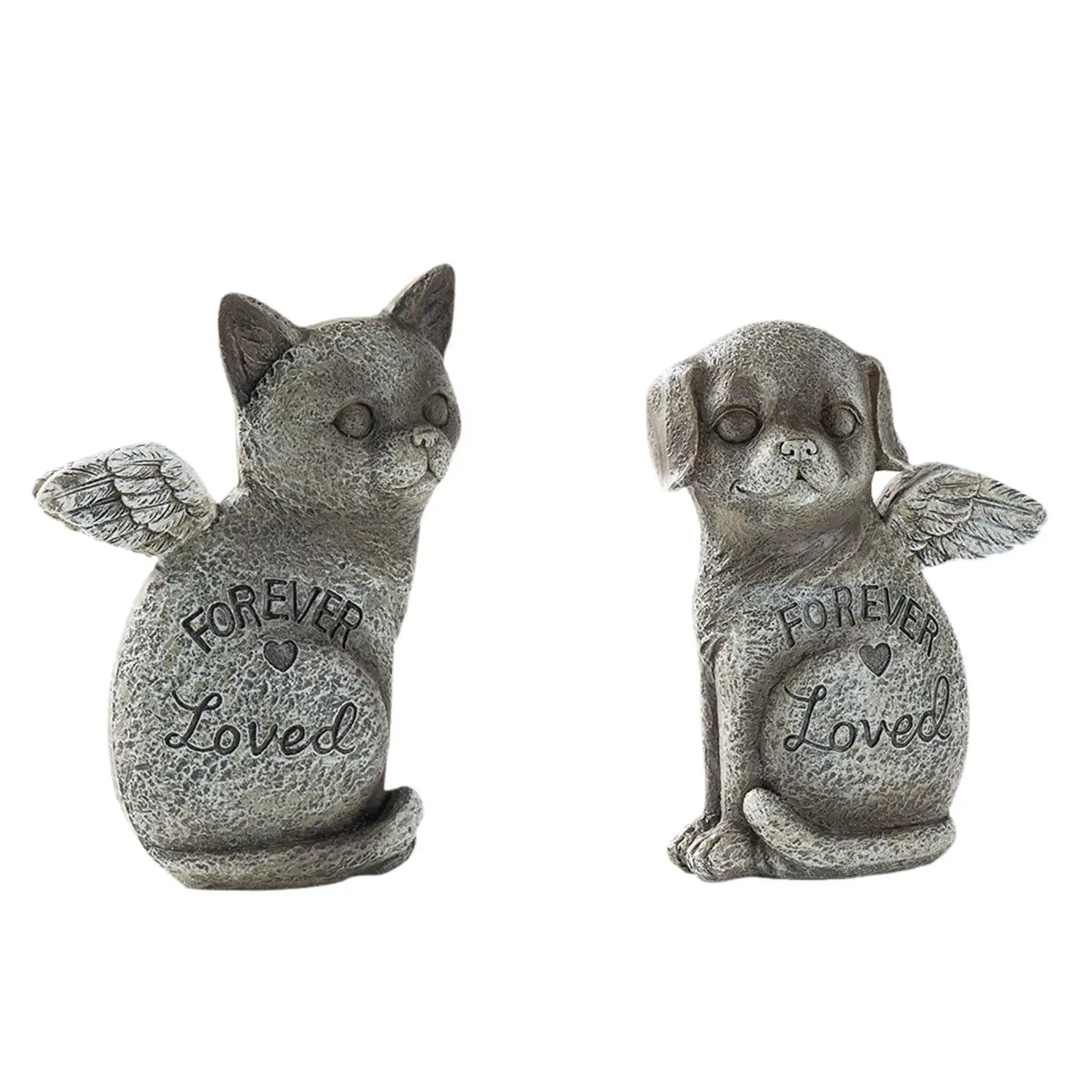 Pet Memorial Statue Pet Small Animal Monumen Memorial Gifts Loss of Pet Gift