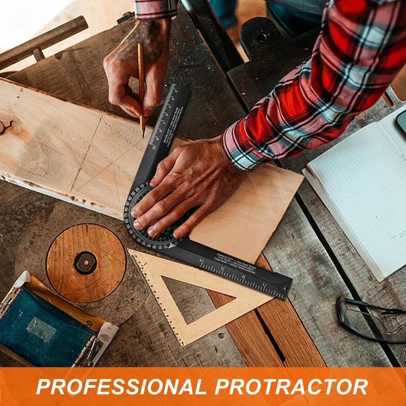 Hot Miter Saw Protractor Angle Finder For Woodworking Angle Measuring Tool For Trim Angle Duplicating Tool