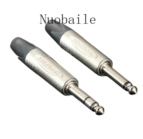 Neutrik NP2C 24K rhodium-plated 2-pole 6.35mm 6.5mm mono stereo straight plug two-core three-core microphone plug