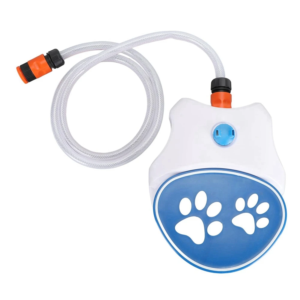 A69epet Drinking Fountain Pedal-Operated Sprinkler - Promotes Hydration, Automatic Pet Drinking System, Easy Installation