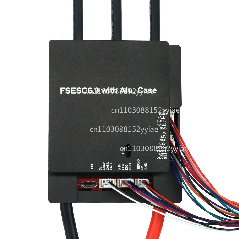 6.9 100A 6 ESC Electric Bicycle Scooter Robot Aluminum Housing