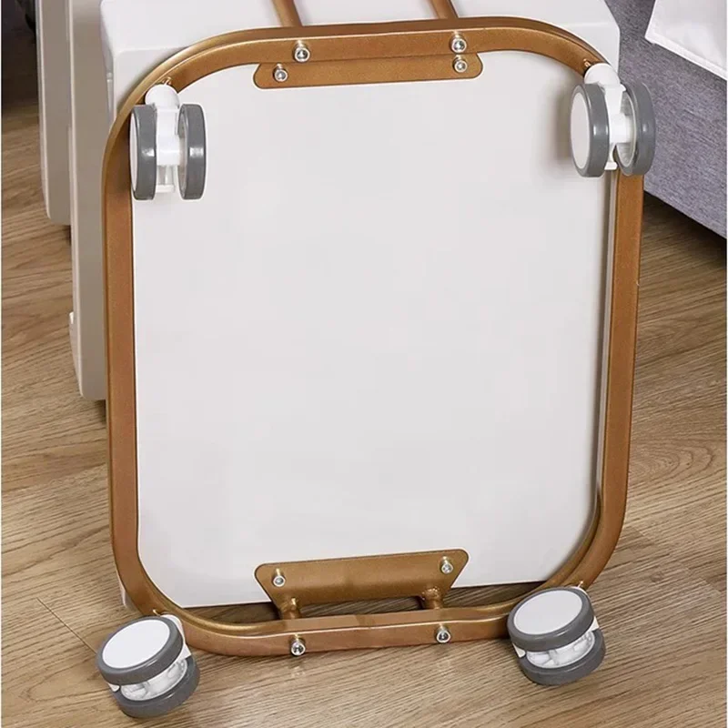 Chariot de Salon de soudage mobile chariot auxiliaire roues de beauté chariot de Salon fer Stations de cosmétiques équipement de barbier Rollwagen