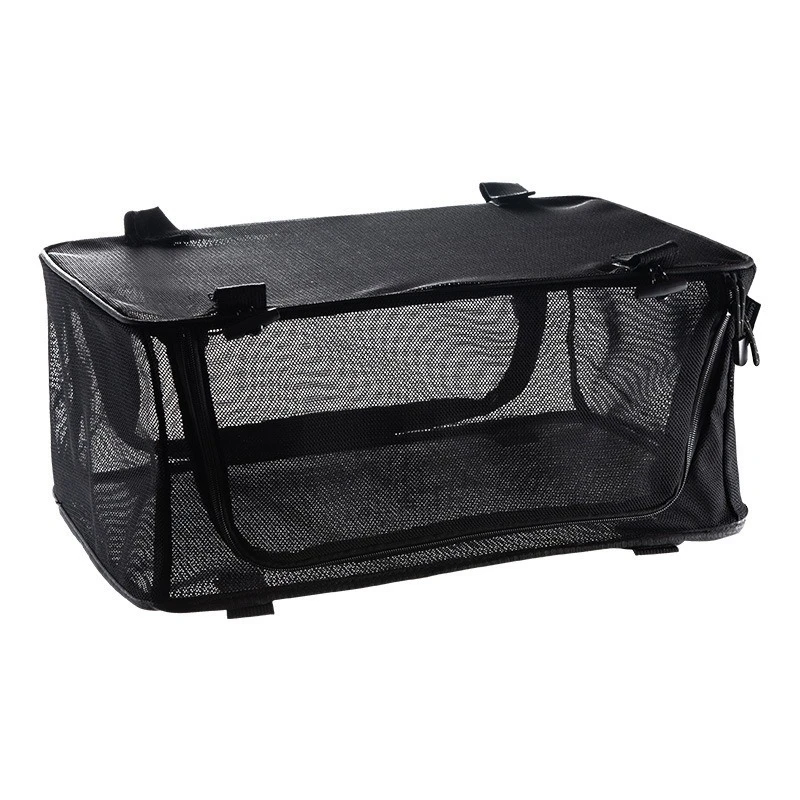

CAMPINGMOON T-2303 IGT Портативный складной ящик для хранения посуды для кемпинга, складной сетчатый контейнер для пикника из фиброволокна