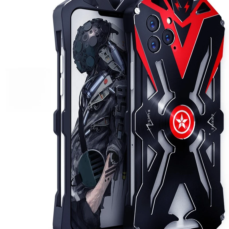 

Applicable to Apple 11 Pro metal mobile phone case anti-drop iPhone11 ProMax personalized creativity