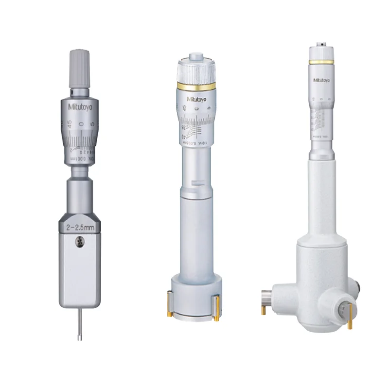 

Three Two Jaw Titanium Plated Self Centering Blind Hole Inner Diameter Three-point Aperture Micrometer 368-161 Metal Mitutoyo