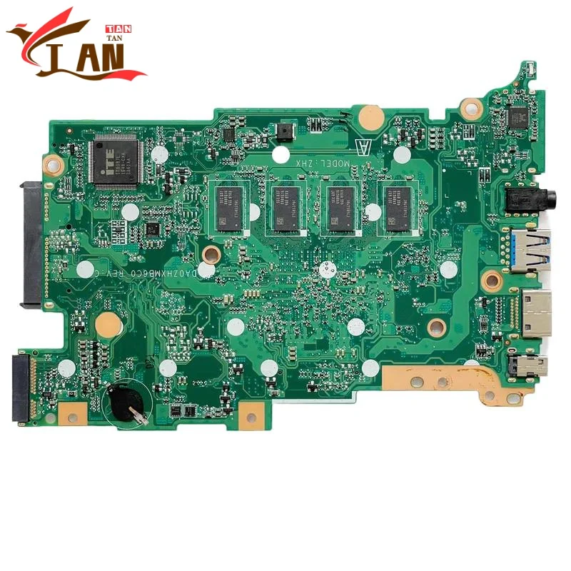 Laptop Motherboard For ACER TravelMate B117 B117-M X5-E8000 CPU NBVCG1100H DA0ZHXMB6C0 System Motherboard 100% work TAN TAN