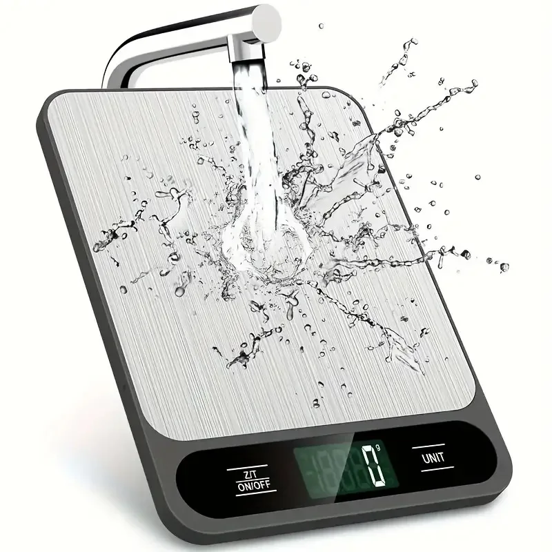 

Stainless Steel5-10KG/1gKitchen Commercial Scale Suitable Weight Loss Ounce Cooking Baking Meal Food