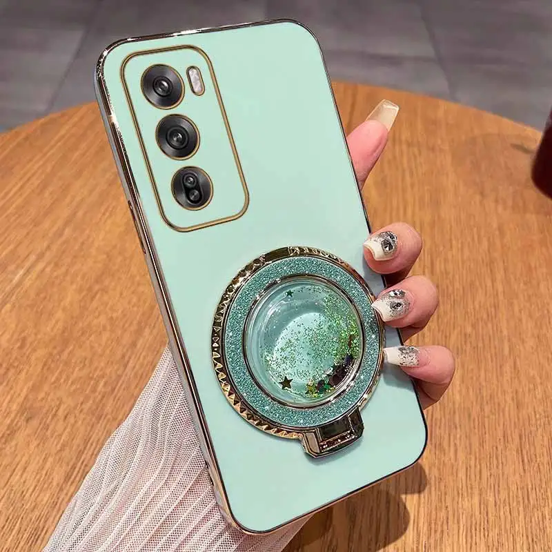 R eno 12Pro دعم دائري تصفيح جراب هاتف ل ممن لهم رينو 13 12Pro 13F 10 11Pro 13Pro 11 12F 12 8Pro 11F 9 8 8T 7 7Z 6 غطاء