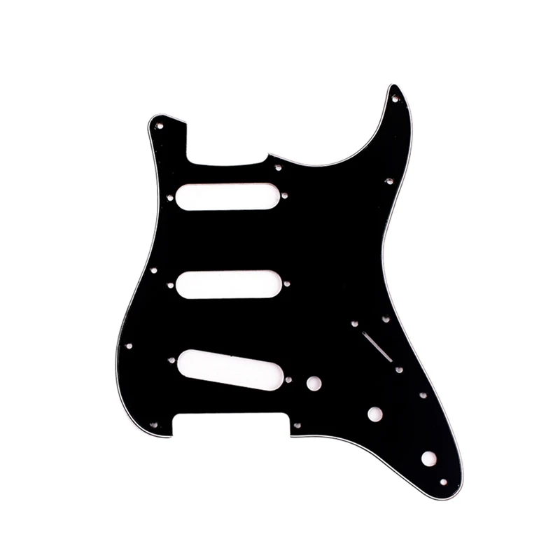 Electric Guitar Pickguard 3Ply SSS Single Coil For Strat Style Modern Guitar Parts