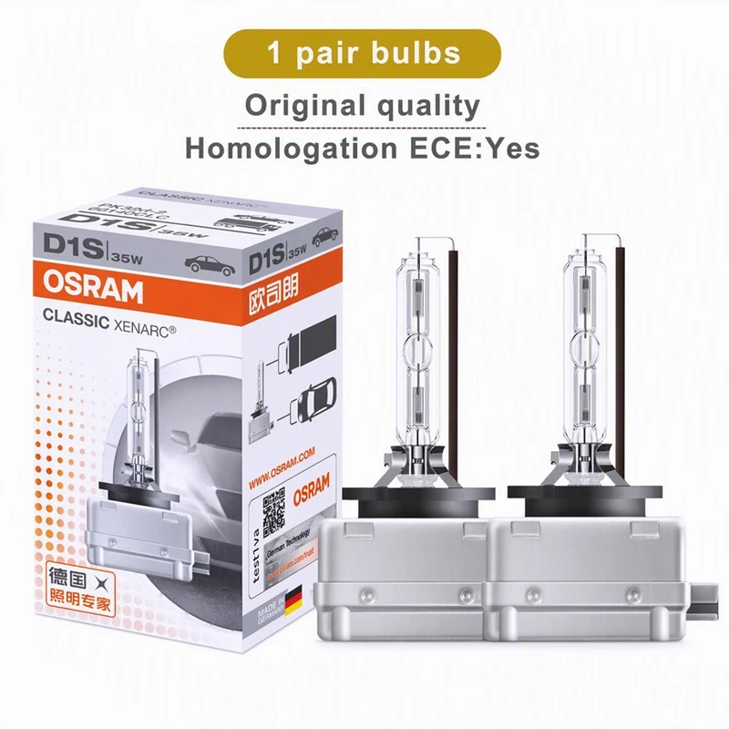 Philips D1S D2S D2R D3S D4S Xenon Standaard 12V 35W Originele XenStart HID Koplamp Autolamp Auto Originele Lamp ECE Duitsland OSRAM