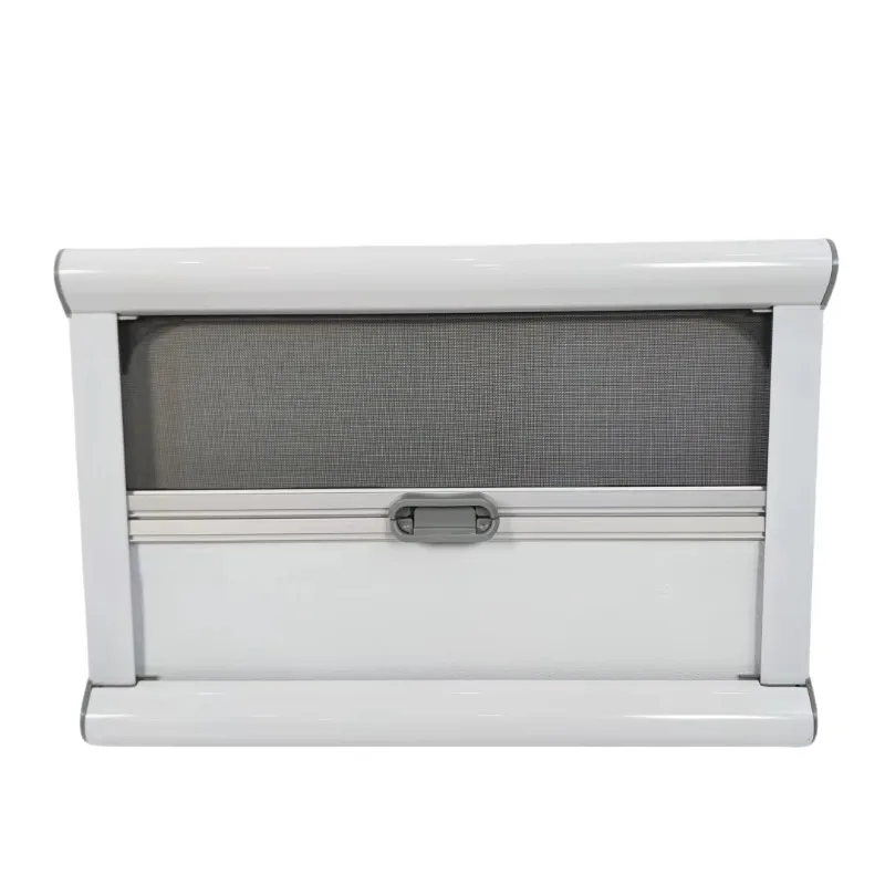 Accessories 600*350mm Awning Type Window with Aluminum Frame Acrylic Glass Inner Sun Blind for Caravan Camper Upgrade